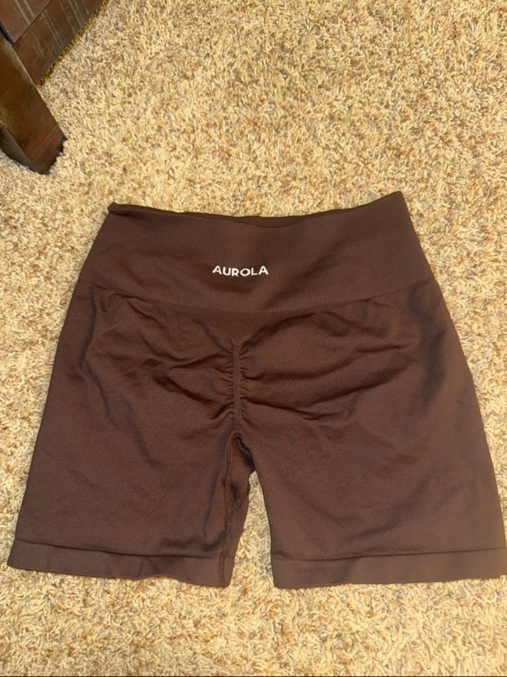 Aurola dream brown shorts